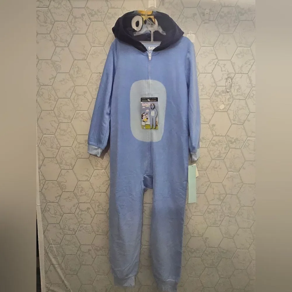 Disney Bluey Union Suit Halloween Costume Pajama Bingo Dog Boy Girl Kid